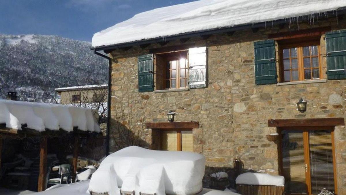 La Grange De Cassiopee - Duplex Avec Vue Imprenable Vila Les Angles  Exterior foto